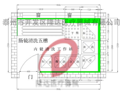 胃腸鏡清洗消毒工作站